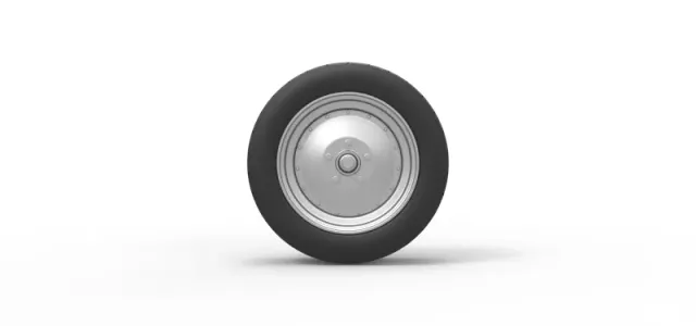 Front wheel of Vintage Funny Car Scale 1:25 — Фото 5 из 10