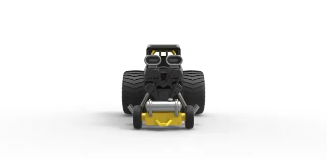 Diecast Mini Rod pulling tractor 5 Scale 1:25 — Image 5 of 31