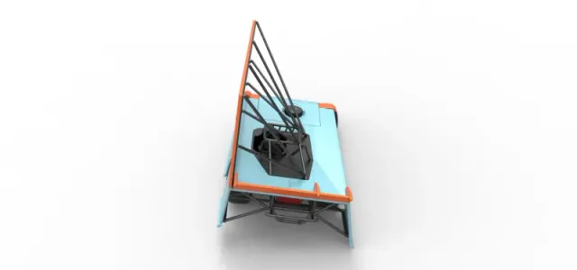 Super Dirt Late model with side wing while turning Scale 1:25 — Image 17 of 31
