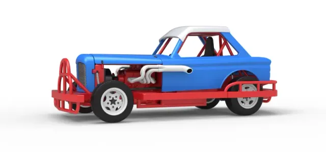 New Zealand Vintage Stock car Scale 1:25 — Фото 2 из 25