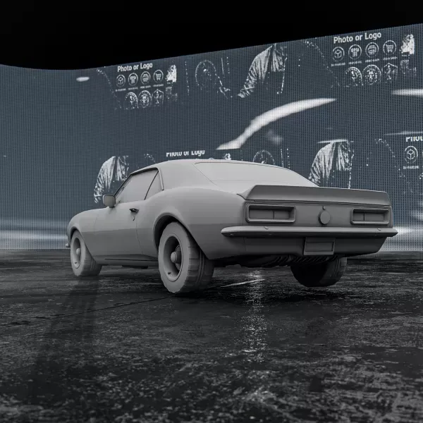Chevrolet Camaro SS 1967 – 3D Printable Car Model — Фото 4 из 9