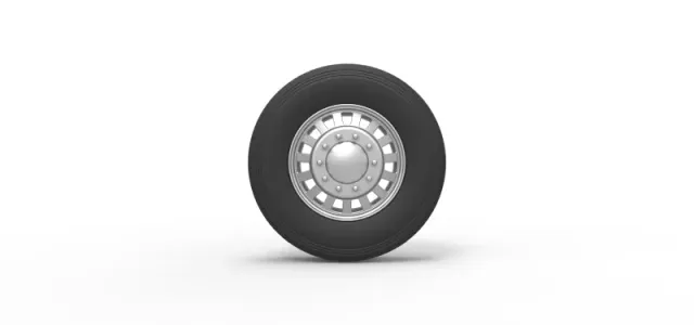 Diecast Front custom wheel of semi truck Version 16 Scale 1:25 — Image 5 of 11