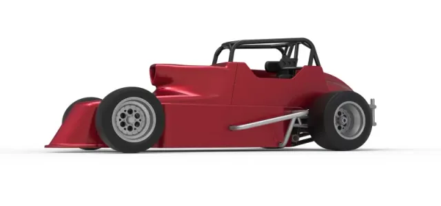 Pavement Silver Crown Car Version 2 Scale 1:25 — Фото 2 из 30