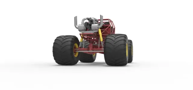 Monster truck base Version 3 Scale 1:25 — Image 6 of 26