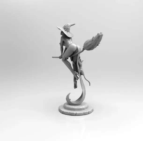 Waifu - Witch Model Print3D — Фото 3 из 4