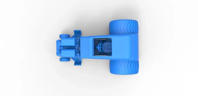 Diecast Mini Rod pulling tractor 5 Scale 1:25 — Image 19 of 31