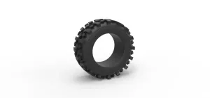 Diecast offroad tire 105 Scale 1:25