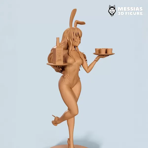 BunnyGirl Figure 3D Print Model — Фото 9 из 10