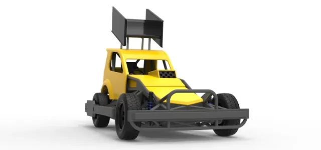 New Zealand Superstock car Version 5 Scale 1:25 — Фото 27 из 30