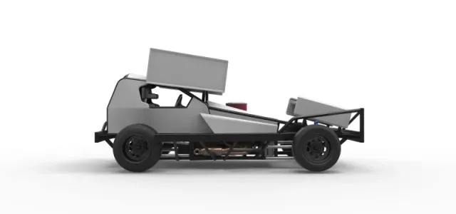 BriSCA Formula 1 Stock Car for Asphalt Scale 1:25 — Фото 22 из 31
