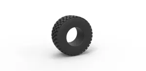 Diecast military truck tire 9 Scale 1:25