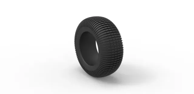 Diecast Dune buggy rear tire 21 Scale 1:25 — Image 8 of 9