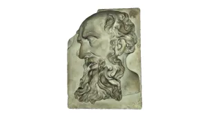Man Head Relief