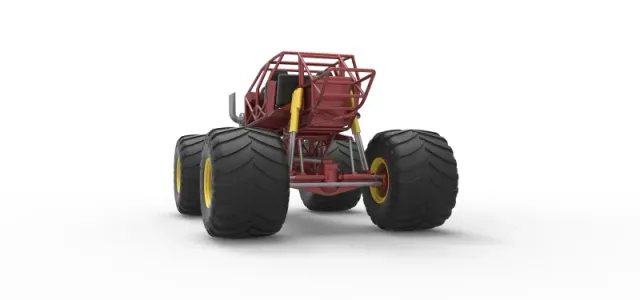 Monster truck base Version 3 Scale 1:25 — Image 15 of 26