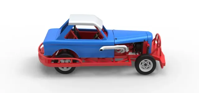 New Zealand Vintage Stock car Scale 1:25 — Фото 19 из 25