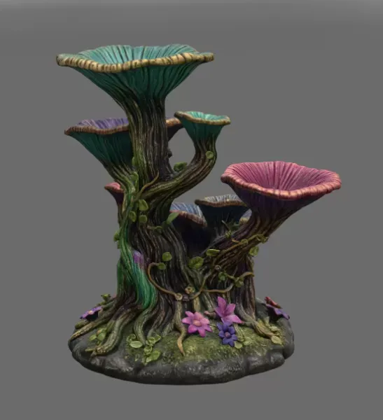 Enchanted Floral Tree Organizer STL File for 3D Print — Фото 11 из 16