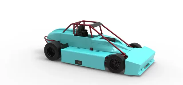 Experimental Pavement Silver Crown Car Version 3 Scale 1:25 — Фото 24 из 30