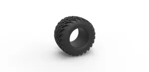 Diecast offroad tire 50 Scale 1:25