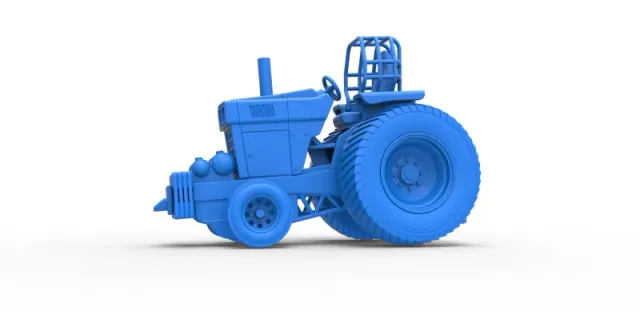 Fun short Pro Stock Pulling Tractor Version 1 Scale 1:25 — Фото 13 из 31
