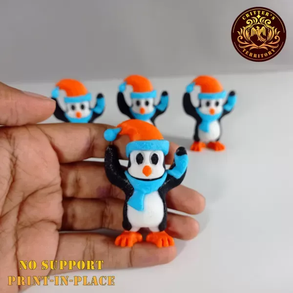 Flexi Mini Penguin | Christmas Special | No support | Print in P — Фото 3 из 7