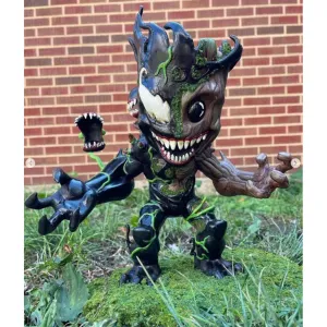 Venomized Groot 3D STL File