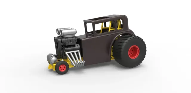 Diecast Mini Rod pulling tractor 5 Scale 1:25 — Image 31 of 31