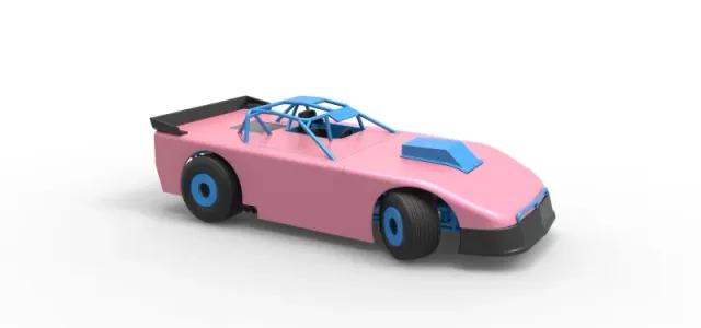 New Zealand Super Saloon race car while turning V2 Scale 1:25 — Фото 24 из 31