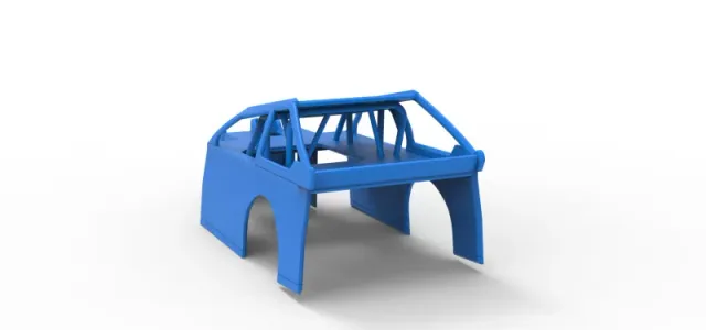 Shell of Mod Lite Race car Version 2 Scale 1:25 — Фото 10 из 20