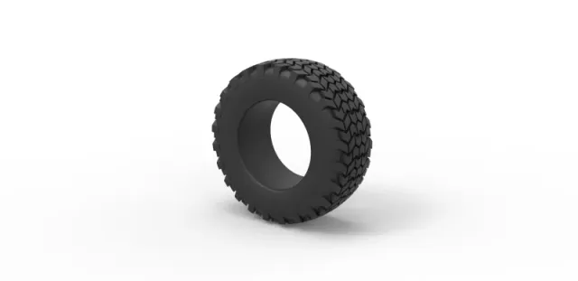 Diecast offroad tire 46 Scale 1:25 — Фото 7 из 8