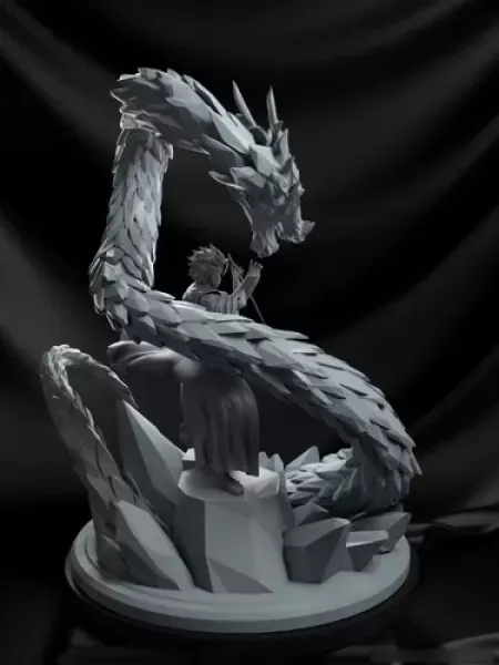 Captain Hitsugaya Bleach Movie Print Model 3D STL — Фото 8 из 13