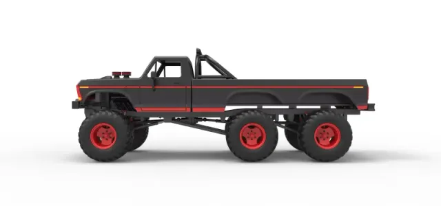 Diecast Monster Truck 6x6 concept Scale 1:25 — Фото 9 из 25