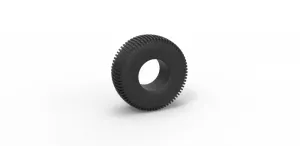 Diecast Trom tire 4 Scale 1 to 25