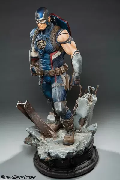 Hydra Captain America Statue Figure Print Model 3D STL — Фото 6 из 30