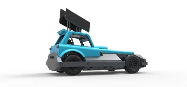 New Zealand Superstock car Version 3 Scale 1:25 — Фото 21 из 31
