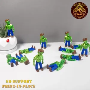 Flexi Mini Frankenstein | Halloween Special | No support | Print