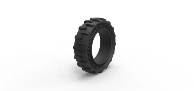 Diecast tractor Cup tire Version 1 Scale 1:25 — Фото 2 из 9