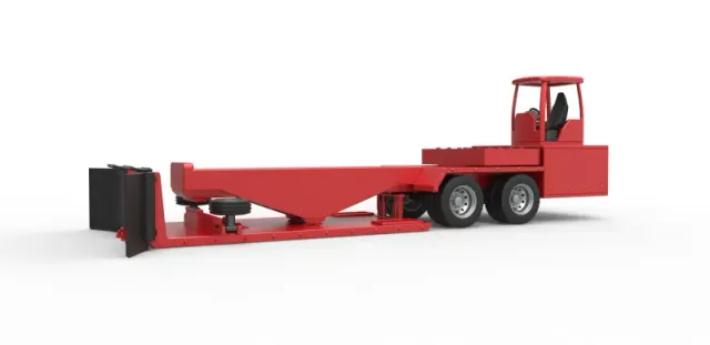 Diecast tractor pulling sled Scale 1 to 25 — Фото 2 из 31