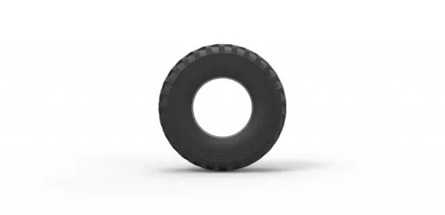 Diecast military truck tire 3 Scale 1 to 10 — Фото 5 из 8