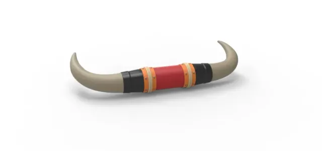 Bull horns for car ot truck Version 3 Scale 1:25 — Фото 9 из 17