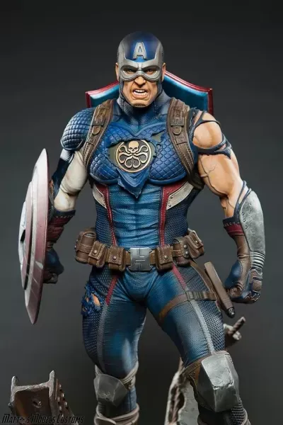 Hydra Captain America Statue Figure Print Model 3D STL — Фото 2 из 30