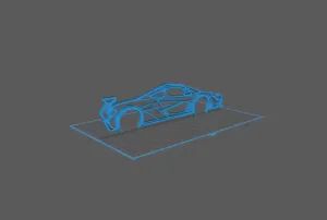 McLaren - P1 GTR Wall Art