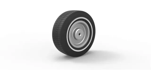 Diecast Car wheel 7 Scale 1 to 10 — Фото 4 из 7