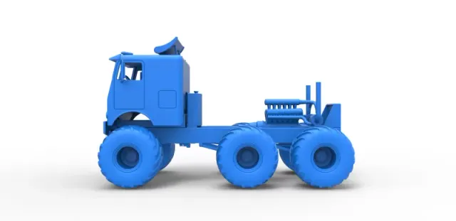 Diecast Monster truck 6x6 Scale 1:25 — Фото 17 из 31