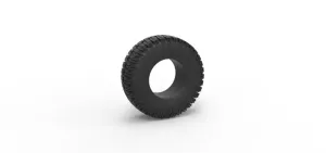Diecast offroad tire 100 Scale 1:25