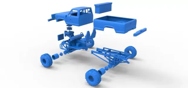Wheel Standing Mega Truck Scale 1:25 — Image 24 of 25