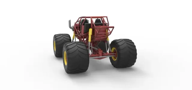 Monster truck base Version 3 Scale 1:25 — Image 14 of 26