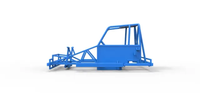 Frame of New Zealand Ministock car Version 2 Scale 1:25 — Фото 6 из 15