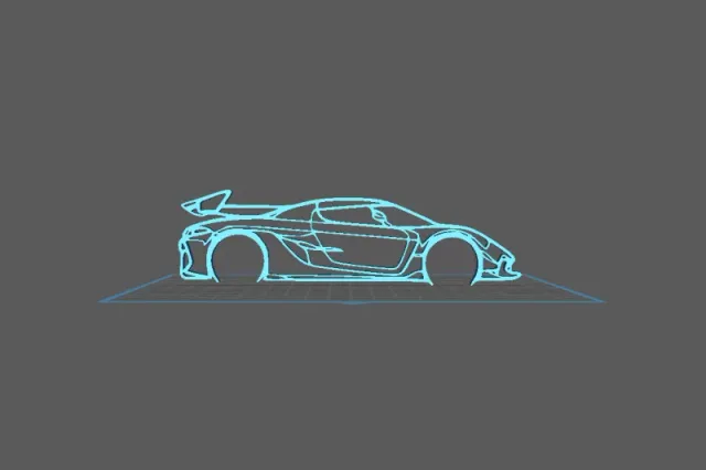Koenigsegg - Jesko Wall Art — Image 2 of 2