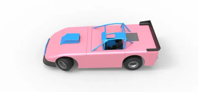 New Zealand Super Saloon race car while turning V2 Scale 1:25 — Фото 10 из 31