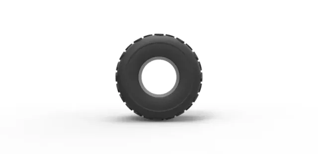 Diecast Monster Jam tire 2 Scale 1:25 — Image 5 of 9